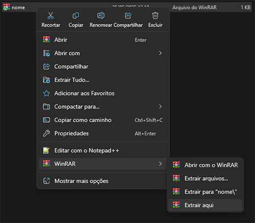 Extract Folder